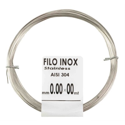 MATASSINA FILO ACCIAIO INOX D 0,8 MM  10 M