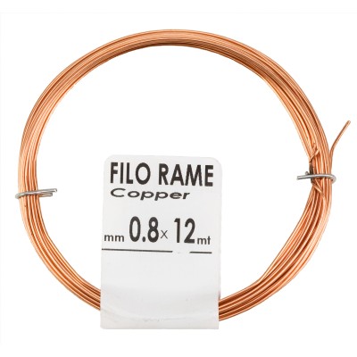 MATASSINA FILO RAME D 0,8 MM  12 M