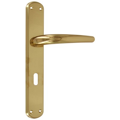 MANIGLIA TORINO Q 8/70 ART.160P ORO LUCIDO