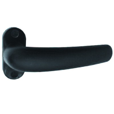 MEZZA MANIGLIA PER PERSIANA Q 8 MM NYLON NERO