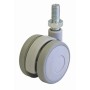 BL RUOTA PER MOBILE D.40 MM PERNO GRIGIO 2 PZ