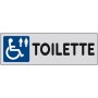 ETICHETTA ADESIVA 150X50 TOILETTE (DISABILI)