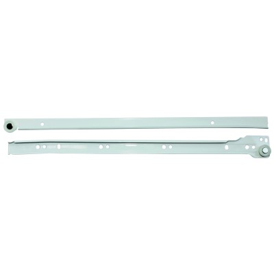 GUIDA PER CASSETTI ACCIAIO 60 CM LACCATO BIANCO*