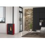 STUFA PELLET VENTIL 4,4 KW LUISELLA BORDEAUX