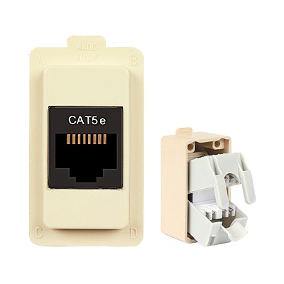 TONDO ECL 2583 PRESA TELEFONICA RJ45 CAT5