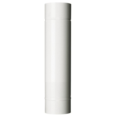 TUBO PER STUFA H  50 CM D  8 CM BIANCO