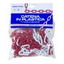 PL CATENA PLASTICA BIANCO ROSSO D 6 MM DA 5 M