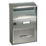 CASSETTA POSTALE ALUBOX FT INOX LISCIO 22X11X32,5 CM