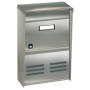 CASSETTA POSTALE ALUBOX DR2E RIVISTA 26X12X37,5 INOX