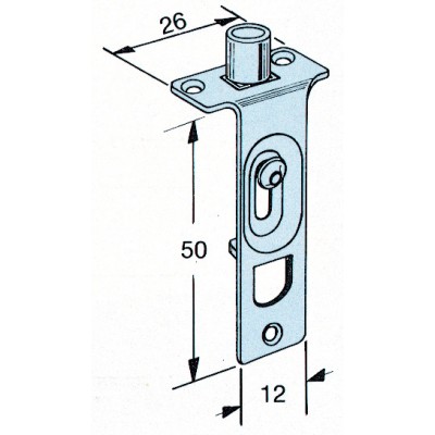 OMGE  310 CATENACCIO ANT SCORR RULLO BUSS 6 MM