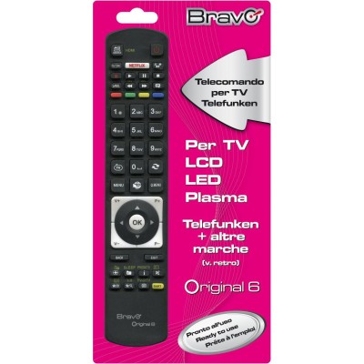 TELECOMANDO TV BRAVO ORIGINAL 6 TELEFUNKEN