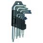 SERIE  9 CHIAVI TORX T10-T50 CROMO VANADIO * 20056