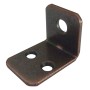 BL SQUADRETTA PER ARMADIO 22X28X2 MM BRONZ. 4 PZ