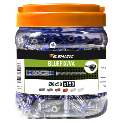 ELEMATIC TASSELLO BLUEFIX VA 8X50 BARATTOLO 150 PZ