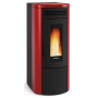 TERMOSTUFA PELLET ERM/VENT 17 KW COSTANZA IDRO BORDEAUX