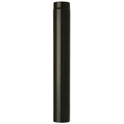 TUBO PLUS PORCELLANATO H 100 CM D 12 CM NERO