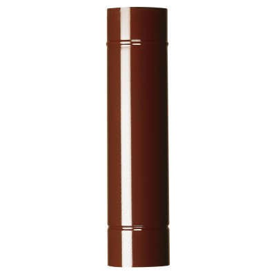 TUBO PER STUFA H  50 CM D 12 CM MARRONE