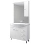 MOBILE BAGNO EVA 105 COMPLETO BIANCO