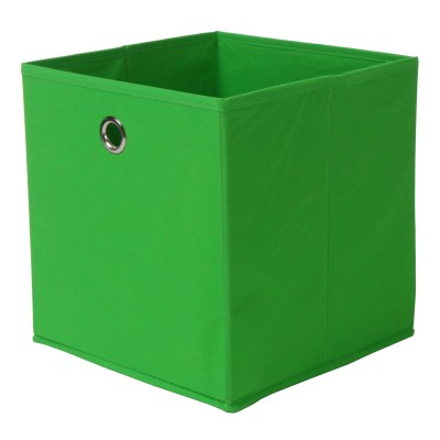 PORTAOGGETTI CUBO 27X27XH28 CM VERDE