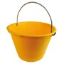 CARDARELLA IN PLASTICA C/ARCO GIALLO D 36 CM 12 L