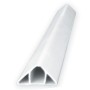 SMUSSO PER PILASTRI PVC 22X22X30 MM H 2 M