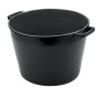 CASSA TONDA PER MACERIE 25 L D 40XH30 CM NERO