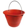 CARDARELLA IN PLASTICA C/ARCO ROSSO D 36 CM 10 L