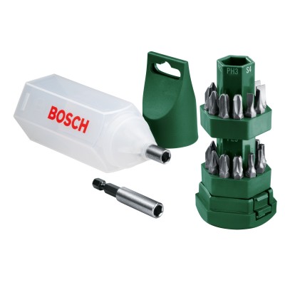 BOSCH-A SET 25 PEZZI BITTONE 019503