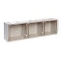 MADIA 3 CASSETTI CRISTAL BOX 600X155XH175 MM