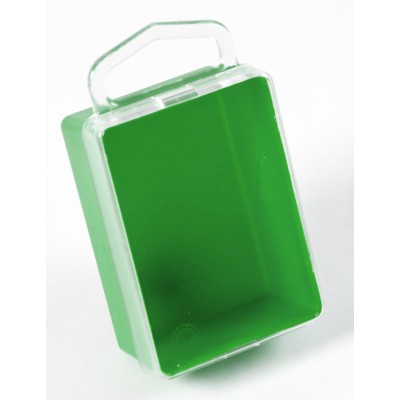 SCATOLA PLASTICA SELF SERVICE  50X70 MM VERDE