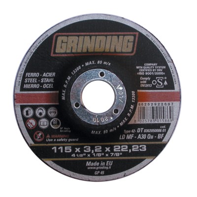 GRINDING MOLA FERRO DEPRES 115X3,2 LDMF