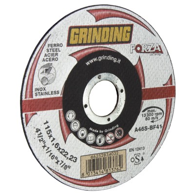 GRINDING FORZA MOLA FERRO 115X1,6