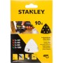 PIRANHA STANLEY STA32348  (X32348) 10 FOGLI ABRASIVI MISTI XMT300