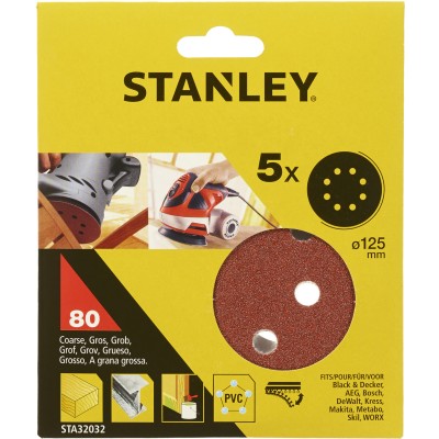 PIRANHA STANLEY STA32032 (X32032) 5 DISCHI VEL. ROT ORB. 125 GR.80