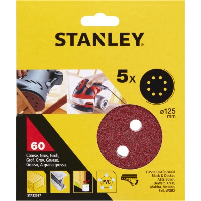 PIRANHA STANLEY STA32027 (X32027) 5 DISCHI VEL. ROT ORB 125 GR.60