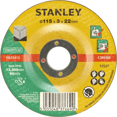 PIRANHA STANLEY STA32075 (X32075) DISCO D 115 PIETRA