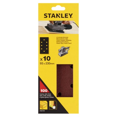 PIRANHA STANLEY STA31105 (X31105) 10 FOGLI FOR. B+D 93X230 GR.100