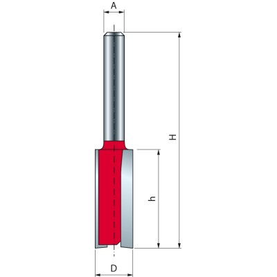 FRESA WIDIA TAGLIENTI DIRITTI MM-01006 D 10X25,4X62,4 MM