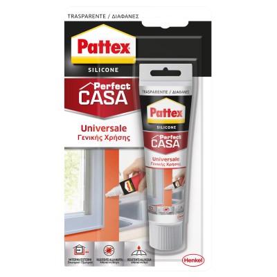 PATTEX SILICONE PERFECT CASA TRASPARENTE 50 ML