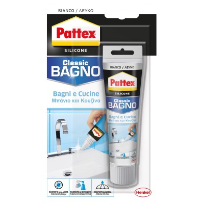 PATTEX SILICONE CLASSIC BAGNI E CUCINE 50 ML