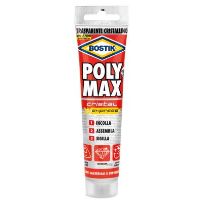 BOSTIK POLYMAX CRISTAL EXPRESS 115 G TUBO