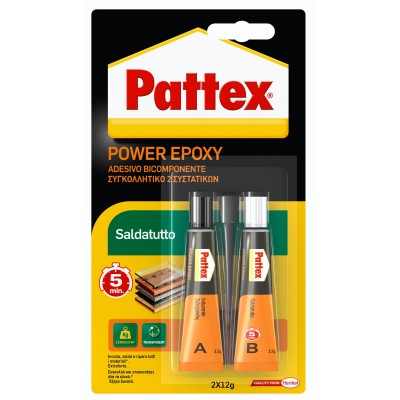 PATTEX POWER EPOXY SALDATUTTO BICOMPONENTE 24 G