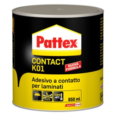 PATTEX ADESIVO CONTACT K01 PER LAMINATI 850 ML