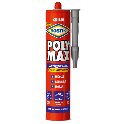 BOSTIK POLYMAX ORIGINAL 425 G GRIGIO CARTUCCIA