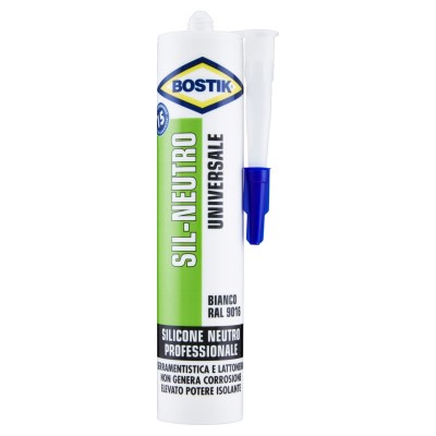 BOSTIK SIL-NEUTRO UNIVERSALE 300 ML BIANCO