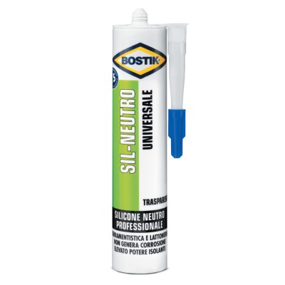 BOSTIK SIL-NEUTRO UNIVERSALE 300 ML TRASPARENTE