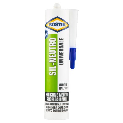 BOSTIK SIL-NEUTRO UNIVERSALE 300 ML AVORIO