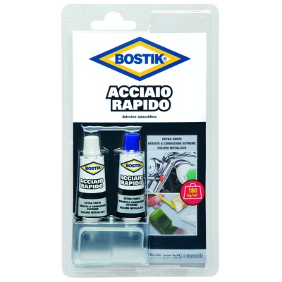 BOSTIK ACCIAIO RAPIDO 30 G BLISTER