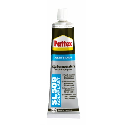 PATTEX SILICONE ALTE TEMP. SL509 ROSSO 70 ML TUBETTO