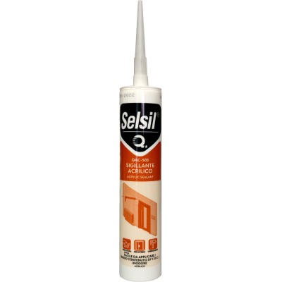 SELSIL SILICONE ACRILICO GRIGIO 310 ML